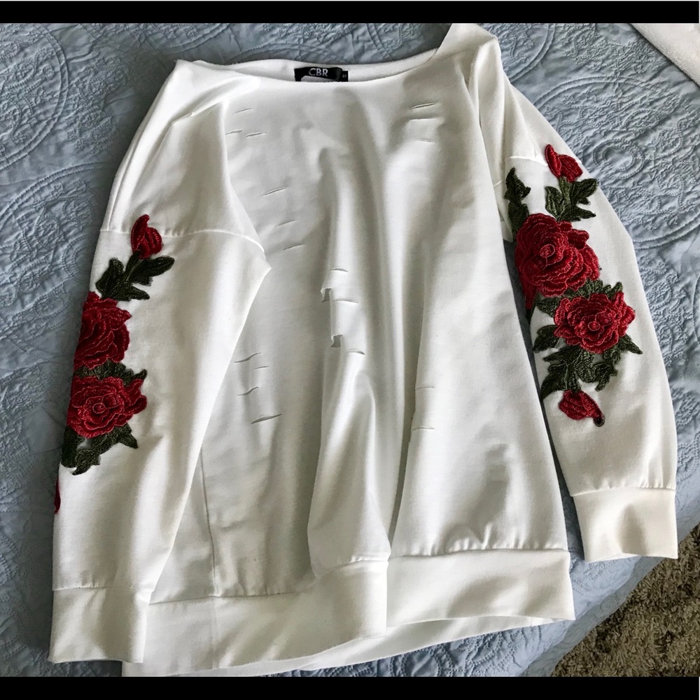 Long Sleeve with Roses - Picture 3 of 3